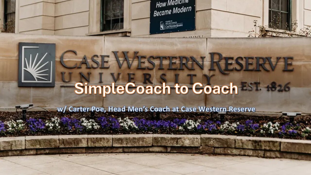 An SC2C Interview with Carter Poe, Head Men's Coach @case Western Reserve