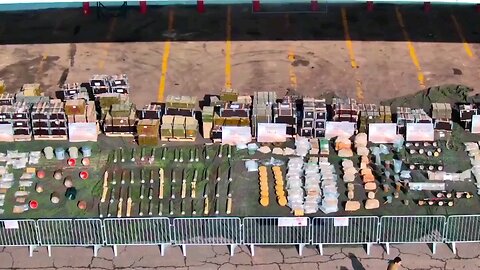 Footage of the weapons, munitions & equipment the IDF found in Lebanon & confiscated from Hezbollah