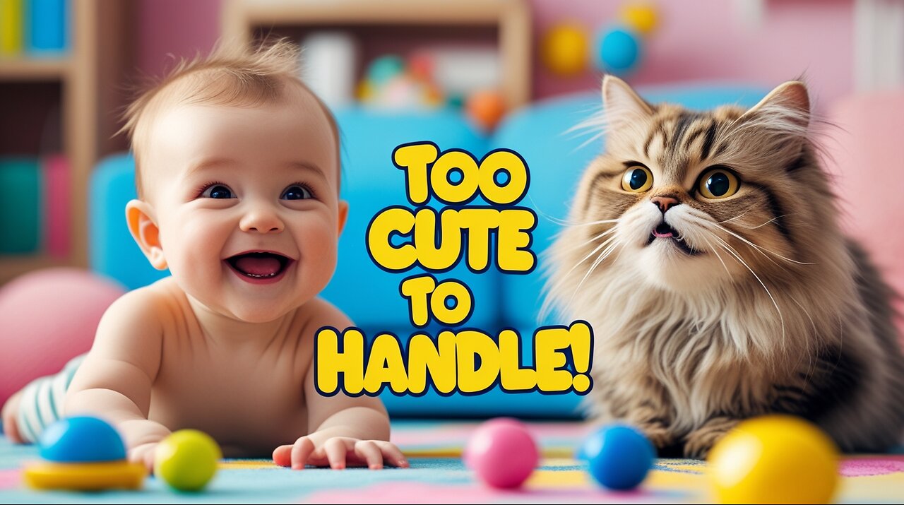 Cats and Babies Being Too Cute to Handle!🥰😂