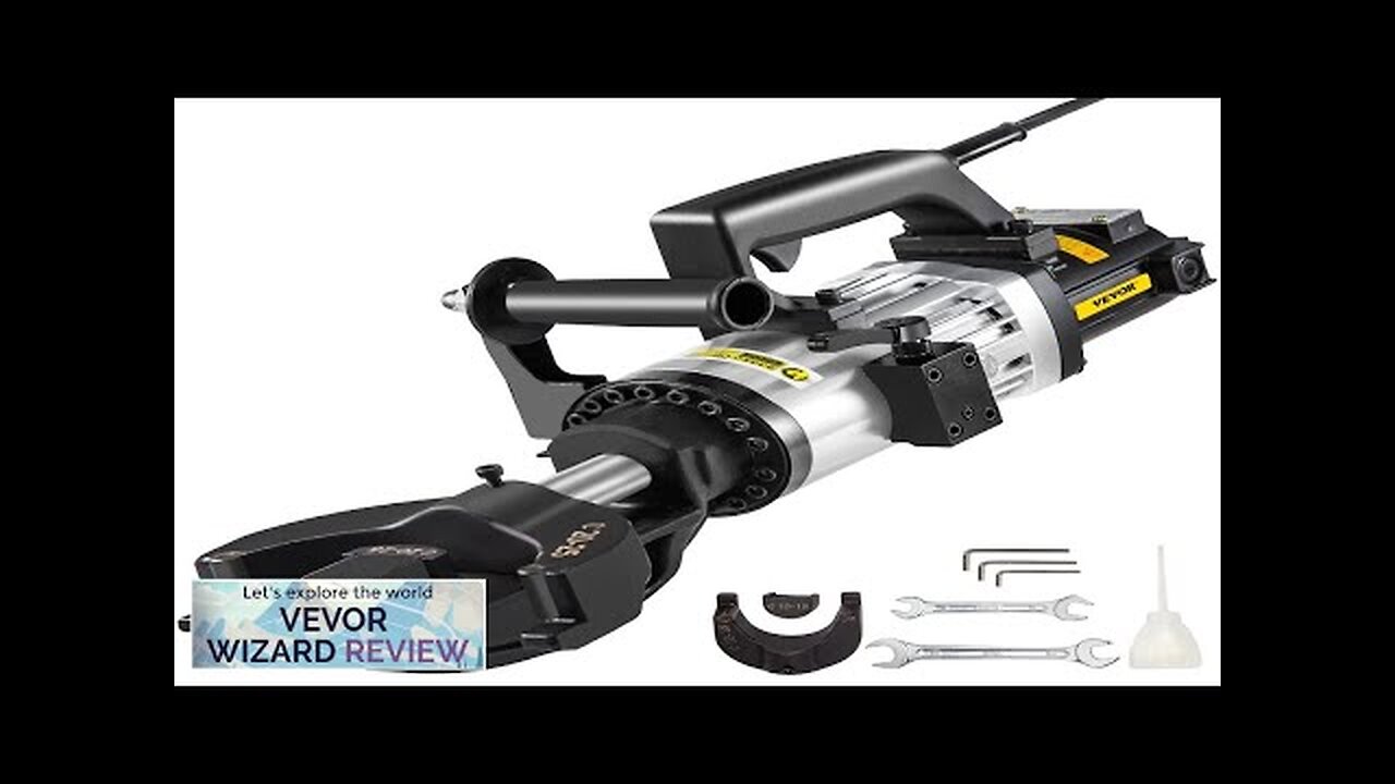 VEVOR 1.5 KW Electric Rebar Bender 1''(25 mm) Hydraulic Electric Hand Held Review