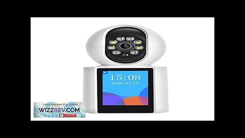 Guudgo 3MP 2.8 Inch IPS Screen Video Calling Camera Wireless PTZ IP Review