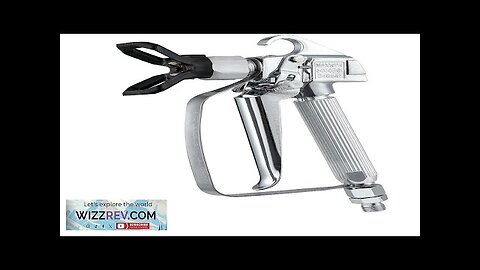 Airless Paint Spray Gun 3600PSI High Pressure Airless Spray Gun with 5Tips Review