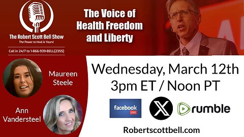 Merck Wins Gardasil Case, Maureen Steele & Ann Vandersteel, CPS Corruption, Senecio Aureus, CDC’s Conflict of Interest Page - The RSB Show 3-12-25