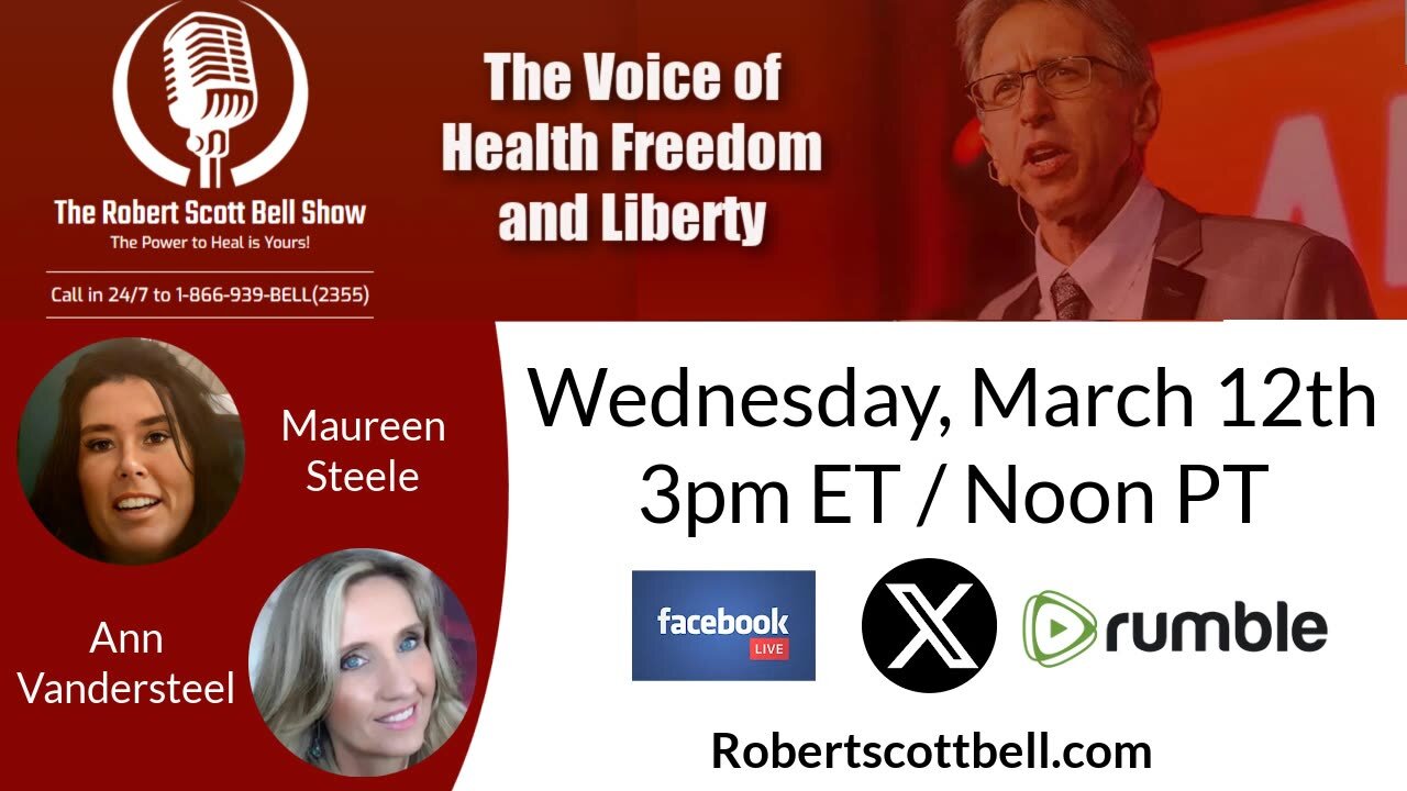 Merck Wins Gardasil Case, Maureen Steele & Ann Vandersteel, CPS Corruption, Senecio Aureus, CDC’s Conflict of Interest Page - The RSB Show 3-12-25