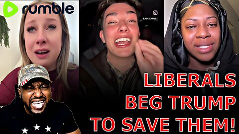 Liberals BREAK DOWN IN TEARS BEGGING TRUMP For Help After TikTok SHUTS DOWN Before Inauguration!