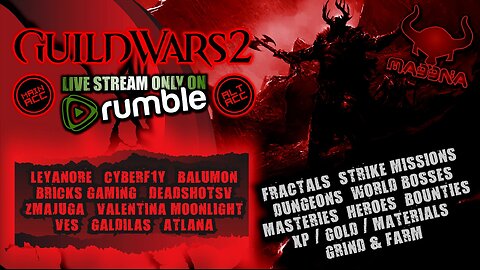 GUILD WARS 2 MASH UP 07 COOP ft Leyanore, BaLuMon & Cyberf1y