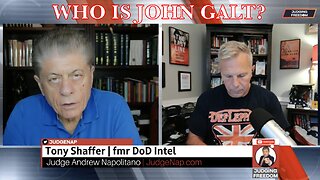 JUDGING FREEDOM W/ RET COL TONY SCHAFFER. TONY WEIGHS IN ON ISRAEL, IRAN, UKRAINE & MORE.