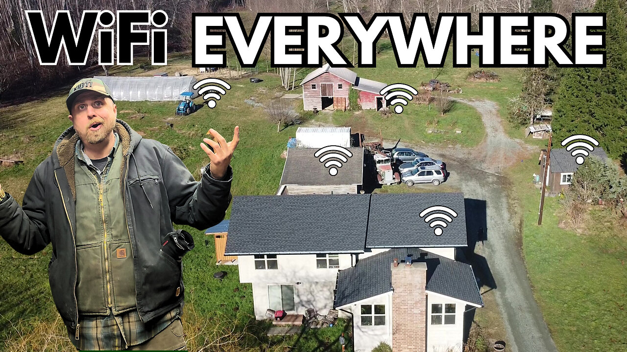 WiFi EVERYWHERE - Outdoor Access Point AND Wireless Bridge Install