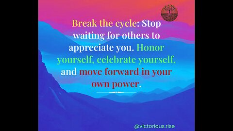 Breaking Rejection Cycle with Self Love