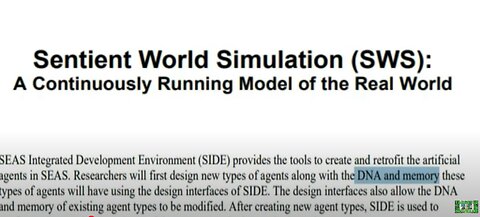 The Sentient World Simulation (SWS): A Continuously Running Model of the Real World