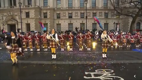 London New Year parade clip
