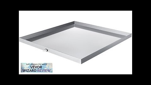 VEVOR 32 x 30 x 2.5 Inch Washing Machine Pan 18 GA Review