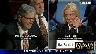 Sen John Kennedy at Pam Bondi AG confirmation hearing * Jan. 15, 2025