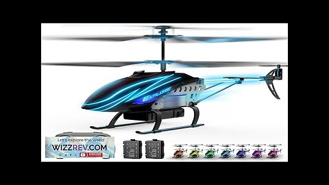 RC Helicopter Remote Control Helicopter for Kids with 30Mins Flight(2 Batteries) 7+1 Review