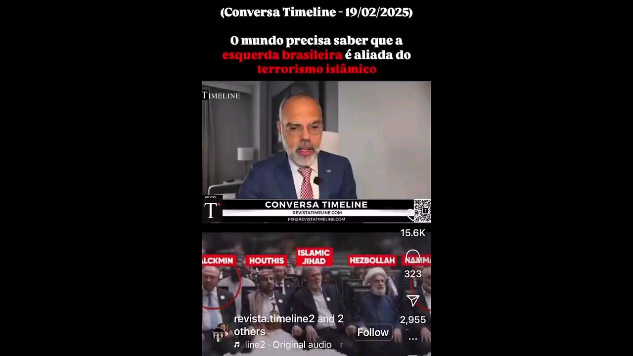 O Mundo Precisa Saber Que a Esquerda Brasileira é Aliada do Terrorismo Islâmico.🇧🇷🇺🇲