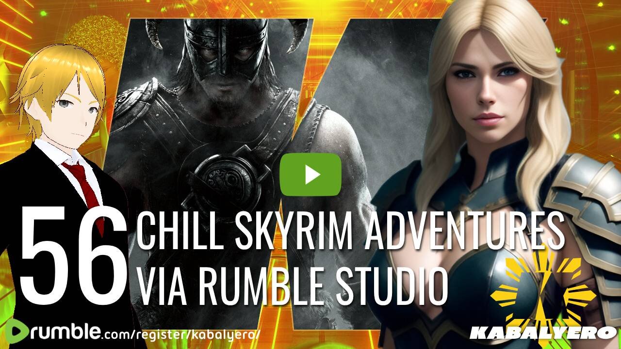 🔴 Skyrim Special Edition [56] 🎮 Chill Skyrim Adventures! Questing And Exploring via Rumble Studio