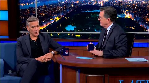 Clooney to Colbert Asking How He Is with Trump as Pres.: ‘What Do You Want Me to Do? Storm the Capitol?’