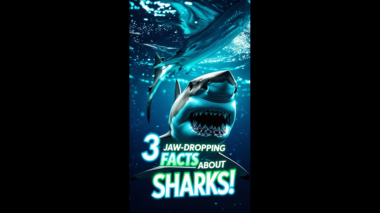 3 Jaw-Dropping Facts About Sharks! 🦈✨ #shorts #shark #facts #didyouknow