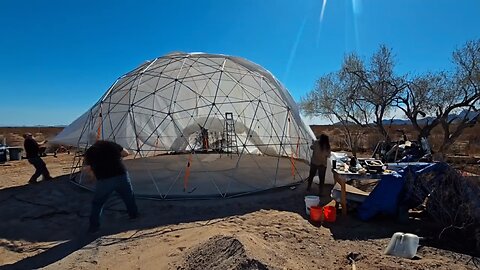 Making Ready the First Dome