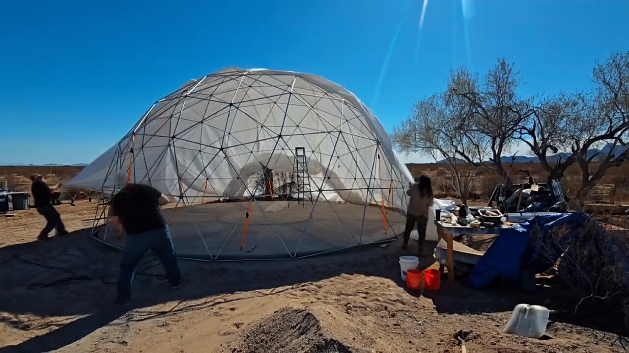 Making Ready the First Dome