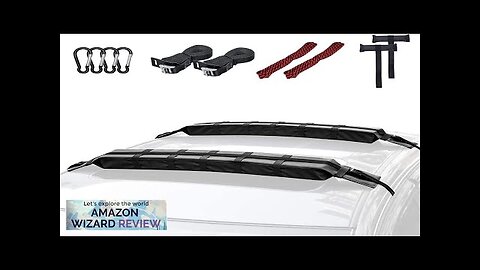 WOOWAVE Premium Kayak Roof Rack Pads Universal Car Soft Roof Rack Kayak Review