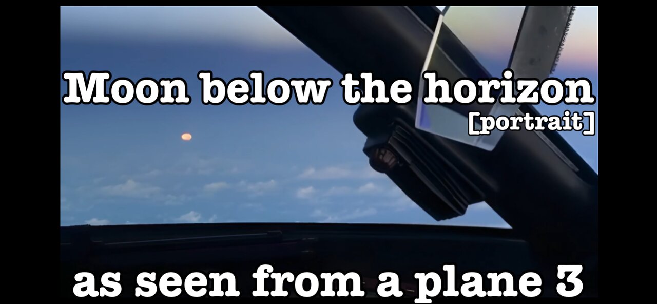 Moon below horizon as seen from a plane 3 [portrait]