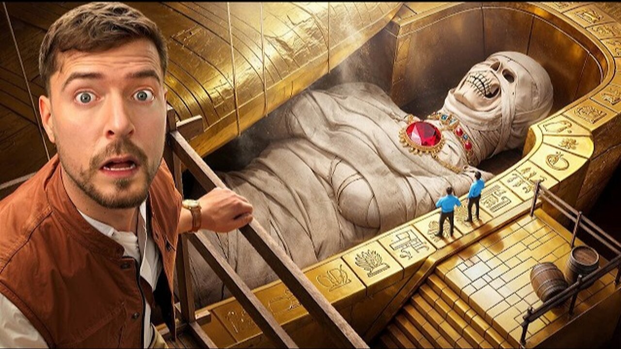 I spend 100 hours inside the pyramids