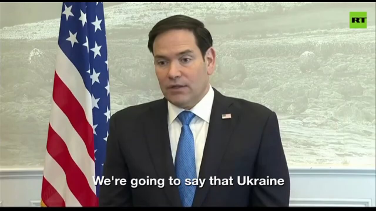 Rubio: If Russia rejects the ceasefire in Ukraine, that will tell us a lot