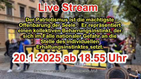 Together for our future - LiveStream from Weimar on January 20, 2025