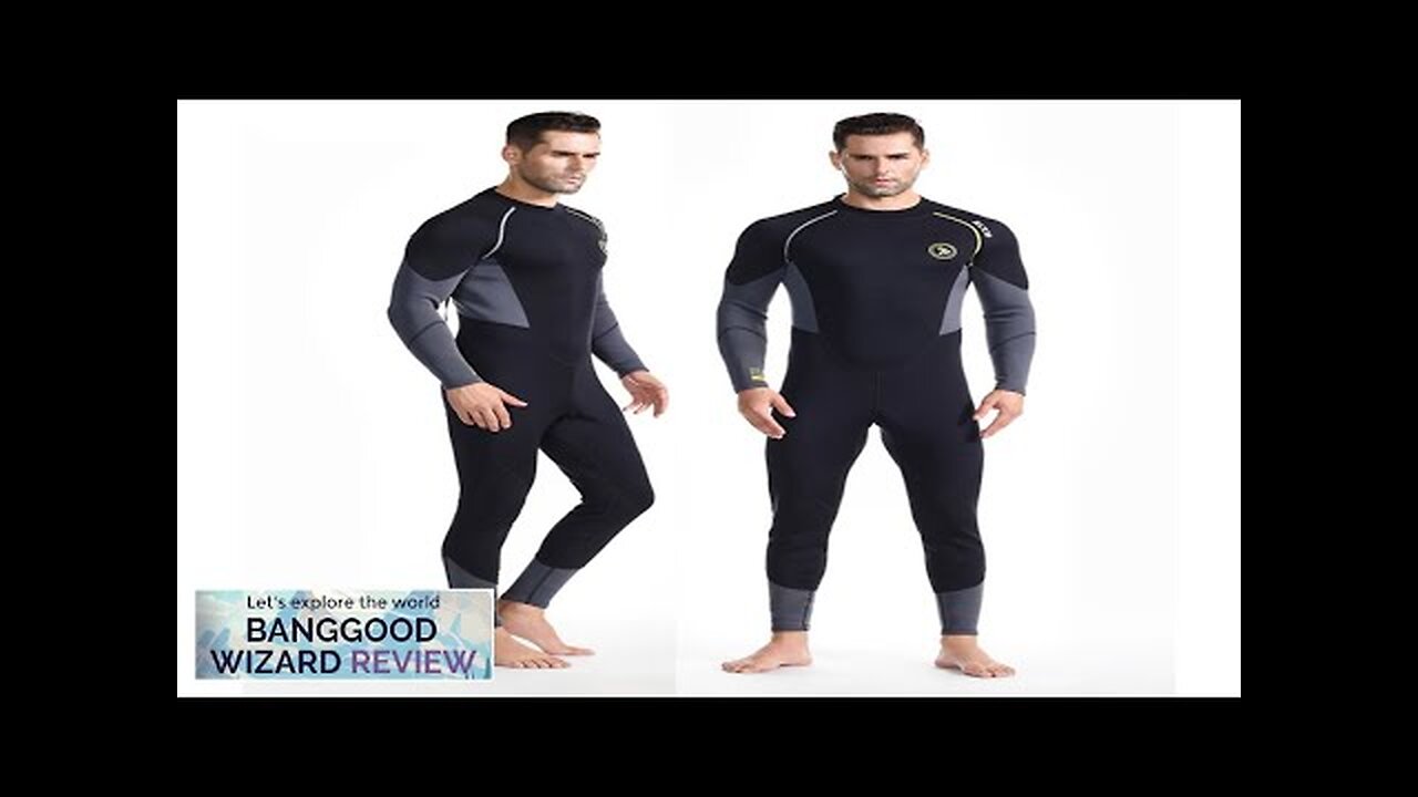 ZCCO 1.5mm Warm Wetsuit SCR Neoprene Elastic Swimming Surfing Snorkeling Long Sleeves Review