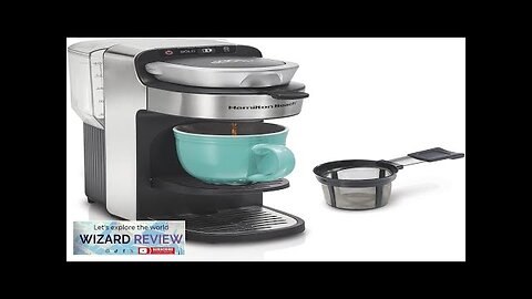 Hamilton Beach The Scoop Coffee Maker 40oz. Removable Reservoir 8-14oz. Review