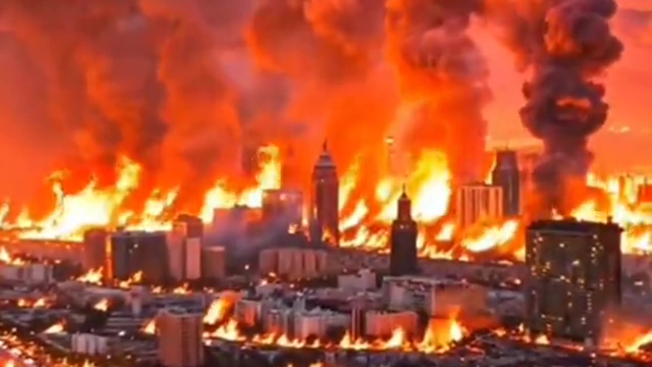 Fire in Los Angeles, United States