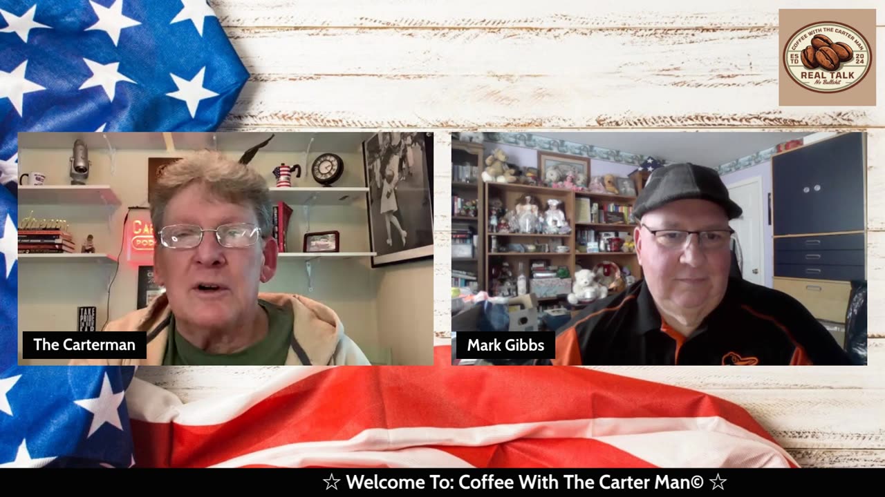 Coffee With The Carter Man - Episode 14 - Mark Gibbs