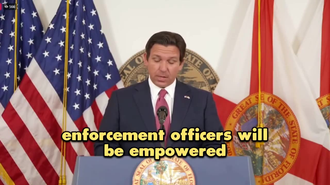 🚩 Ron DeSantis deputizes Florida Law Enforcement as Immigration Agents