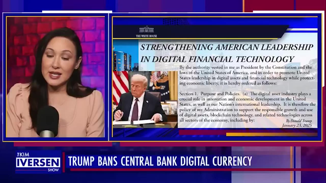 Trump Bans Central Bank Digital Currencies to Protect Financial Freedom and Privacy