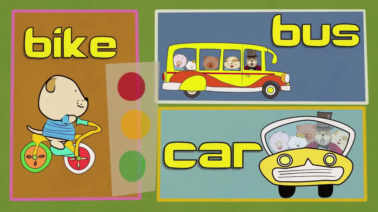 Vehicle Song _ Cars, Boats, Trains, Planes _ Kids English Learning _ Baby Song