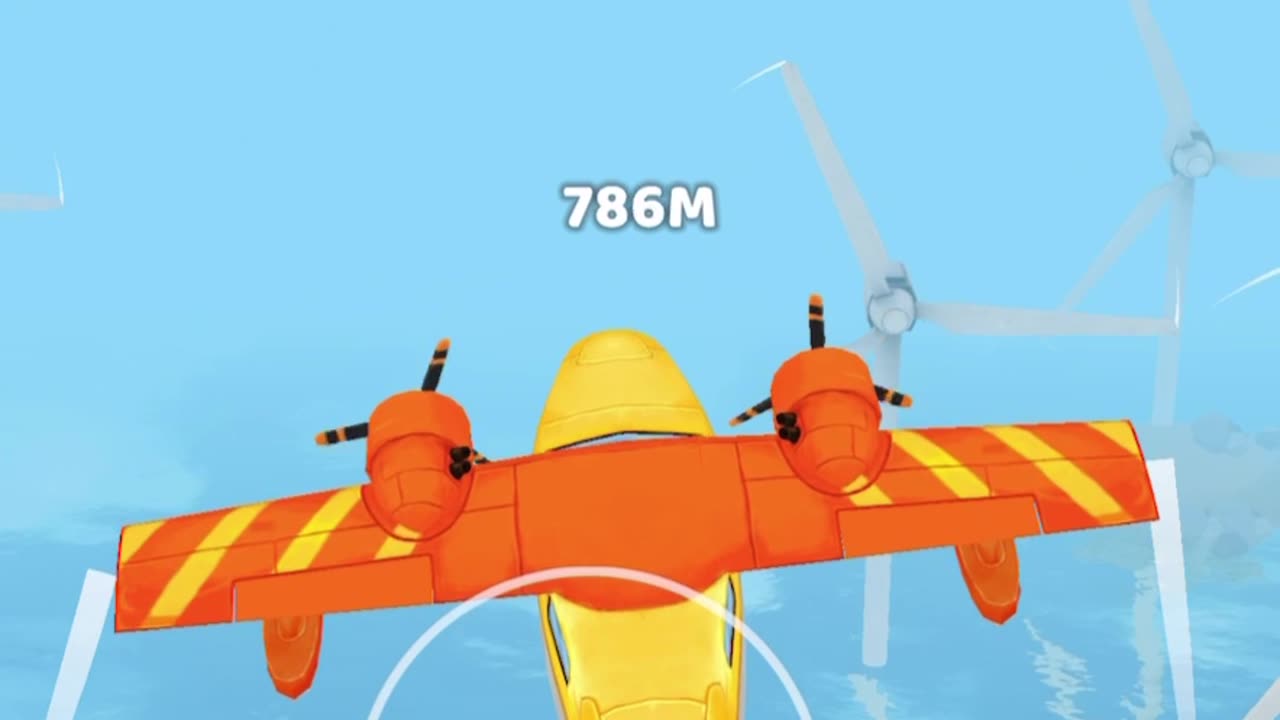 Plane Evolution: Flying 1705 Meters Over Water