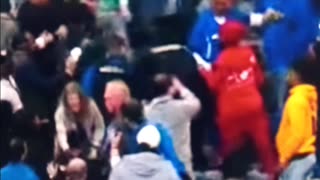 Brawl breaks out at college basketball game