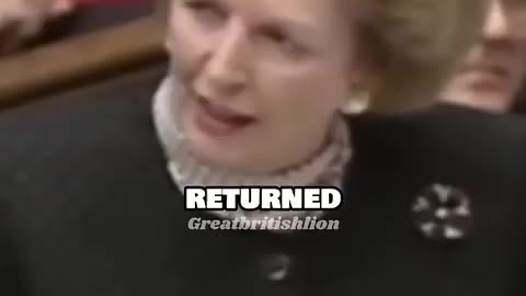 MARGARET THATCHER: ILLEGAL IMMIGRANTS SHOULD ALWAYS BE RETURNED TO THEIR OWN COUNTRY