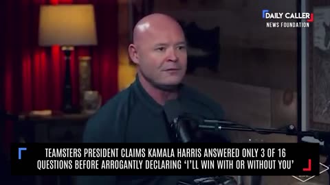 Teamsters President Recalls Experience With VP Harris Full Clip