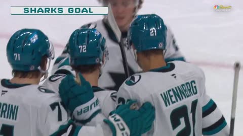 San Jose Sharks - The kids get it done on the power play! Smith ➡️ Celebrini ➡️ Eklund 🚨