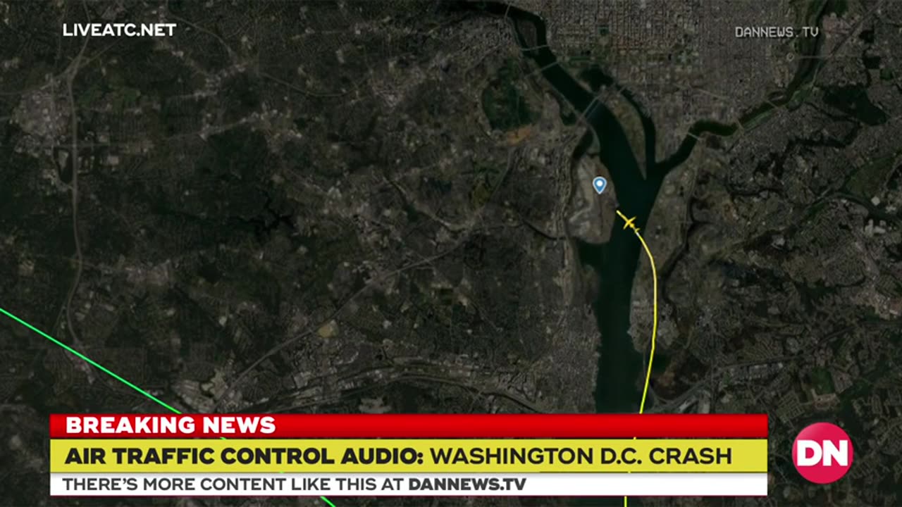 Air Traffic Control Recordings From The Moment Of DCA Plane Crash Have Been Released