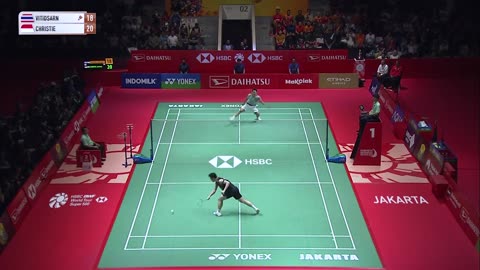 DAIHATSU Indonesia Masters 2025 | Kunlavut Vitidsarn (THA) [4] vs. Jonatan Christie (INA) [3] | F