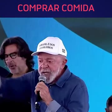 O plano do Lula é o povo se endividar pra comprar comida. Agora sim...