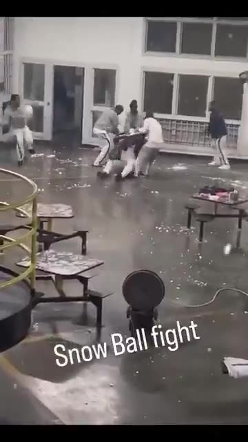 Strange prison fight