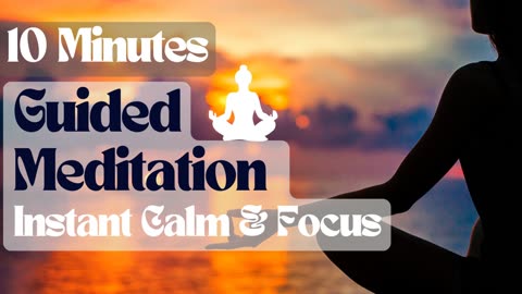 10-Minute Breathing Meditation for Instant Calm & Focus 🌬️