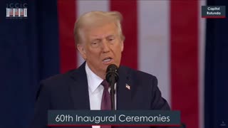 Full - President Trump's inauguration speech Jan 20, 2025