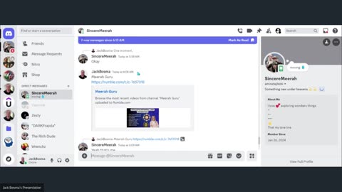 SincereMeerah On Discord