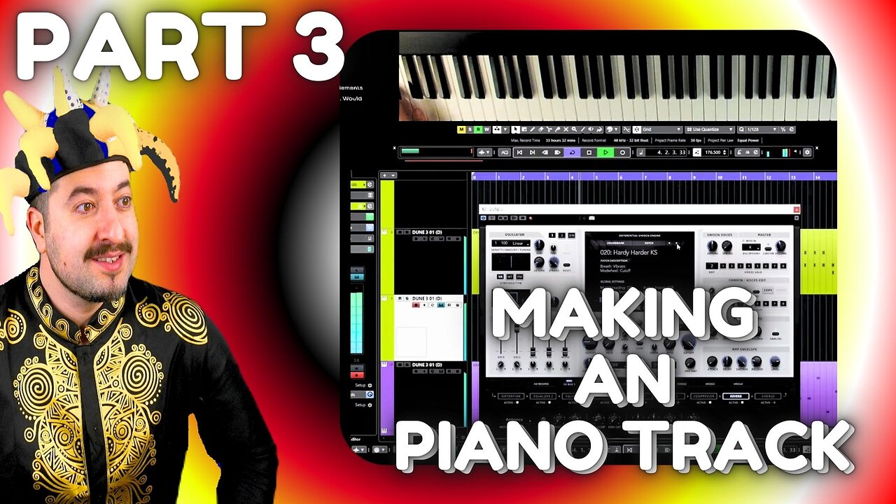 Finishing Off PART 3 Of Making an Piano Track from Reference Song