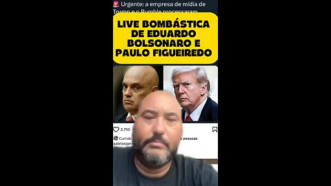 LIVE DE EDUARDO BOLSONARO E PAULO FIGUEIREDO DIA 18/02/25 #livedeeduardobolsonaro #paulofigueiredo